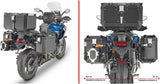 Monokey Cam-Side Canyon Black Side Bags - 60 Lt Canyon Nylon - Givi Compatible With Triumph Tiger 1200 Gt Explorer (2022-2024)