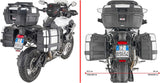 Monokey Trekker Dolomiti Aluminium Side Cases - 72 Lt Trekker Dolomiti Aluminium - Givi Compatible With Triumph Tiger 1200 Gt Explorer (2022-2024)