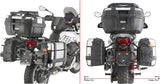 Monokey Trekker Side Cases - 66 Lt Trekker Aluminium - Givi Compatible With Moto Guzzi V85 Tt (2024)