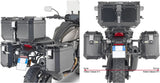 Valises Laterales Monokey Cam-Side Trekker Outback Evo Smart Aluminium Anodisé + Serrure 74 Lt Trekker Outback Evo Smart Aluminium Anodisé - Givi Compatible Avec Harley-Davidson Pan America 1250 (2021-2023)