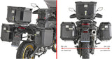 Valises Laterales Monokey Cam-Side Trekker Outback Evo Smart Aluminium + Serrure 74 Lt Trekker Outback Evo Smart Aluminium - Givi Compatible Avec Voge Valico 900 Dsx (2024)