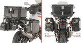 Valises Laterales Monokey Cam-Side Trekker Outback Evo Smart Aluminium Anodisé + Serrure Dx Évidée 88 Lt Trekker Outback Evo Smart Aluminium Anodisé - Givi Compatible Avec Ktm 1290 Super Adventure R (2021-2024)