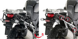 Monokey Trekker Dolomiti Aluminium Side Cases - 60 Lt Trekker Dolomiti Aluminium - Givi Compatible With Suzuki Dl 1000 V-Strom (2014-2016)