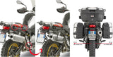 Monokey Trekker Dolomiti Aluminium Side Cases - 72 Lt Trekker Dolomiti Aluminium - Givi Compatible With Bmw F 850 Gs (2021-2023)