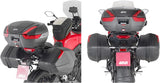 Valises Laterales Monokey Side Noir 70 Lt Technopolymères - Givi Compatible Avec Yamaha Tracer 9 - Gt - Gt+ (2021-2024)