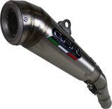 Complete Catalytic Exhaust System With Sound Certification Powercone Evo Stainless Steel - Gpr Compatible With Ducati Scrambler 800 Urban (2021-2022)