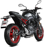 Complete Exhaust System Without Catalytic Converter And Without Sound Certification X-M5 Steel Black - Mivv Compatible With Suzuki Gsx 8S (2025-2026)