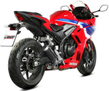 Exhaust Tip Without Sound Certification Mk3 Carbon - Mivv Compatible With Honda Cbr 500 R (2025-2026)