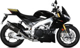 Uncatalysed Exhaust System Without Sound Certification Sr-1 Titanium Black - Mivv Compatible With Aprilia Tuono V4 1100 (2021-2024)