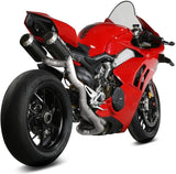 Système D'Échappement Complet Non Catalysé Et Sans Homologation Acoustique Mk3 Carbon - Mivv Compatible Avec Ducati Panigale V4 (2018-2022)