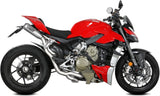 Système D'Échappement Complet Non Catalysé Et Sans Homologation Acoustique X-M1 Titanium - Mivv Compatible Avec Ducati Streetfighter V4 (2020-2022)