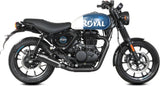 Système D'Échappement Homologué Au Niveau Sonore Hr-1 Acier Noir - Mivv Compatible Avec Royal Enfield Hntr 350 (2022-2024)