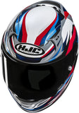 Casque Intégral Pour Moto Hjc Rpha 12 P.I.M. Evo (Carbon-Aramid/Fiberglass/Natural Fiber) Mc21 Dravix Taille 09 L