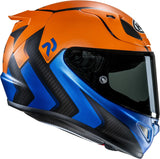 Casque Intégral Pour Moto Hjc Rpha 12 P.I.M. Evo (Carbon-Aramid/Fiberglass/Natural Fiber) Mc27Sf Kos Taille 07 S