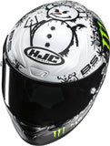 Casque Intégral Pour Moto Hjc Rpha 1 V2 Carbon P.I.M. Plus (Carbon/Aramid/Glass Fiber) Mc10Sf Snow Diablo Taille 06 Xs
