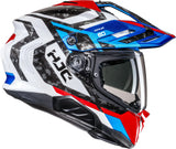 Casque Intégral Pour Moto Hjc Rpha 60 P.I.M. Evo (Carbon-Aramid/Fiberglass) Mc21 Dakar Taille 08 M