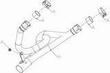 Complete Non-Catalytic Exhaust System With Sound Certification Oval Stainless Steel - Mivv Compatible With Suzuki Sv 650 (2003)