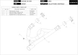 Tuyau De Raccordement Non Catalysé - Mivv Compatible Avec Suzuki Sv 650 (2003)