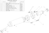 Système D'Échappement Homologué Au Niveau Sonore Gp Carbon - Mivv Compatible Avec Suzuki Gsx-R 750 (2008-2010)