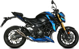 Système D'Échappement Non Catalysé Et Sans Homologation Acoustique Double Gun Acier - Mivv Compatible Avec Suzuki Gsx-S 750 (2017-2020)