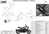 Système D'Échappement Homologué Au Niveau Sonore Mk3 Acier - Mivv Compatible Avec Suzuki Gsx-S 1000 Katana (2019-2024)