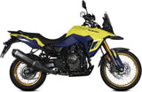 Système D'Échappement Homologué Au Niveau Sonore Speed Edge Acier Noir Carbon - Mivv Compatible Avec Suzuki V-Strom 800 De (2023-2024)