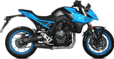 Système D'Échappement Complet Non Catalysé Et Sans Homologation Acoustique X-M5 Acier Noir Carbon - Mivv Compatible Avec Suzuki Gsx 8S (2022-2024)