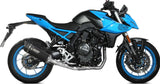Système D'Échappement Complet Avec Catalyseur Et Homologation Acoustique Sr-1 Acier Noir - Mivv Compatible Avec Suzuki Gsx 8S (2022-2024)