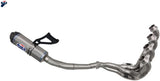Système D'Échappement Complet Sans Homologation Acoustique Scream Titanium Carbon Cap - Termignoni Compatible Avec Suzuki Gsx-R 1000 (2017-2019)