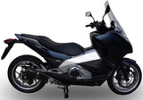 Système D'Échappement Homologué Au Niveau Sonore Furore Aluminium Noir - Gpr Compatible Avec Honda Integra 700 (2012-2013)