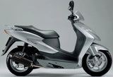 Système D'Échappement Complet Sans Catalyseur Et Homologué Au Niveau Sonore Furore Aluminium Noir - Gpr Compatible Avec Honda Dylan 150 (2000-2006)