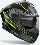 Casque Intégral Pour Moto Airoh Spark 2 - Sp2Sh31 Thermoplastic Hrt Jaune Gloss Shadow Taille L