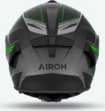 Casque Intégral Pour Moto Airoh Spark 2 - Sp2Sh33 Thermoplastic Hrt Vert Mat Shadow Taille L