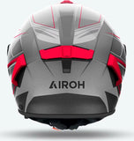 Casque Intégral Pour Moto Airoh Spark 2 - Sp2Sh55 Thermoplastic Hrt Rouge Gloss Shadow Taille S