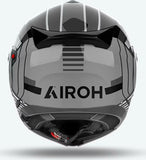 Casque Modulable Pour Moto Airoh Specktre - Specg16 Thermoplastic Hrt Gris Gloss Groove Taille S