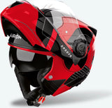 Casque Modulable Pour Moto Airoh Specktre - Specg55 Thermoplastic Hrt Rouge Gloss Groove Taille M