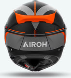 Casque Modulable Pour Moto Airoh Specktre - Specl32 Thermoplastic Hrt Orange Mat Leaf Taille L