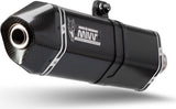 Exhaust Tip With Noise Certification Speed Edge Steel Black Carbon - Mivv Compatible With Honda Crf 1000 L Africa Twin (2016-2019)