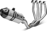 Système D'Échappement Complet Non Catalysé Et Sans Homologation Acoustique Speed Edge Acier Carbon - Mivv Compatible Avec Kawasaki Zx 6R 636 (2009-2016)