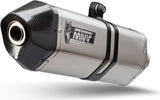 Exhaust Tip With Noise Certification Speed Edge Stainless Steel Carbon - Mivv Compatible With Ktm 1290 Adventure (2015-2020)