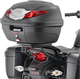 Top Case Monolock Vision Noir 34 Lt Vision Technopolymères - Givi Compatible Avec Honda Cb 125 F (2015-2020)