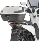 Monolock Black Tech Top Case - 30 Lt Technopolymer - Givi Compatible With Honda Sh 125 - 150 I (2017-2019)