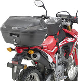 Monokey Trekker Black Aluminium Top Case - 33 Lt Trekker Aluminium - Givi Compatible With Honda Crf 250 L (2017-2020)