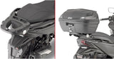 Top Case Monolock Alpina Aluminium 44 Lt Alpina Aluminium - Givi Compatible Avec Honda Forza 125 - 300 (2019-2020)