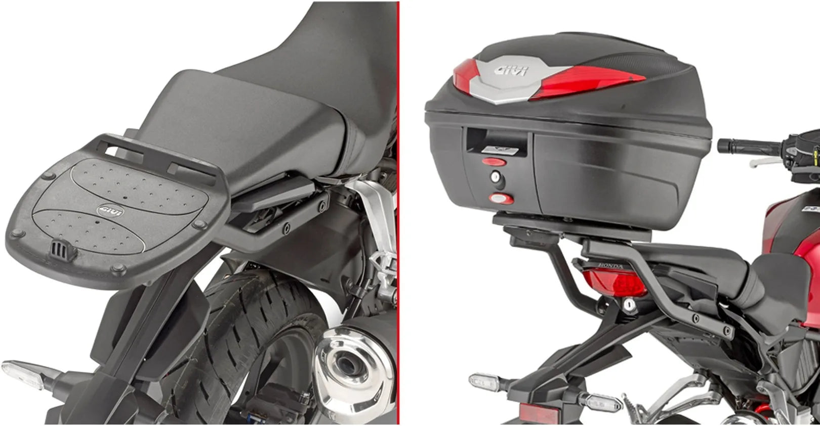 Top Case Monolock Noir 30 Lt C30N Technopolymères - Givi Compatible Avec Honda Cb 125 R (2018-2020)