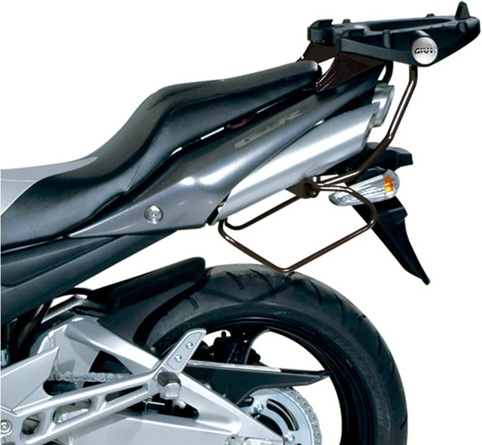 Top Case Monokey Carbon Look 47 Lt Technopolymères - Givi Compatible Avec Suzuki Gsr 600 (2006-2011)