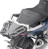Monokey Trekker Outback Evo Smart Anodized Aluminium Top Case - 58 Lt For Original Rack Trekker Outback Evo Smart Anodized Aluminium - Givi Compatible With Honda X-Adv 750 (2021-2024)