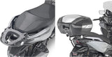 Top Case Monolock Alpina Aluminium Noir 44 Lt Alpina Aluminium - Givi Compatible Avec Honda Forza 125 (2021-2022)