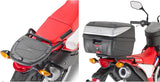Monolock Riviera Black Tech Top Case - 46 Lt Riviera Technopolymer - Givi Compatible With Honda Crf 300 L (2021-2024)