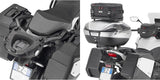 Monokey Trekker Alaska Black Aluminium Top Case - 56 Lt Trekker Alaska Aluminium - Givi Compatible With Honda Nt 1100 (2022-2024)